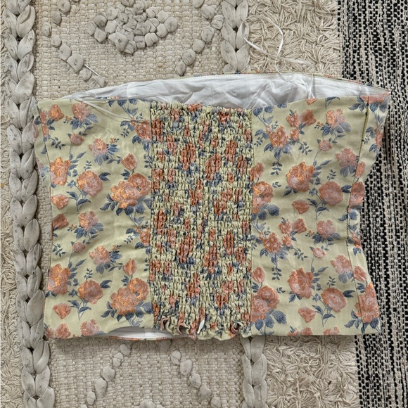 Reformation Giorgia floral tube top - Picture 3 of 4